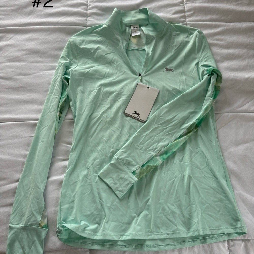 Women’s RJ Classics Green/Floral Sun Shirt